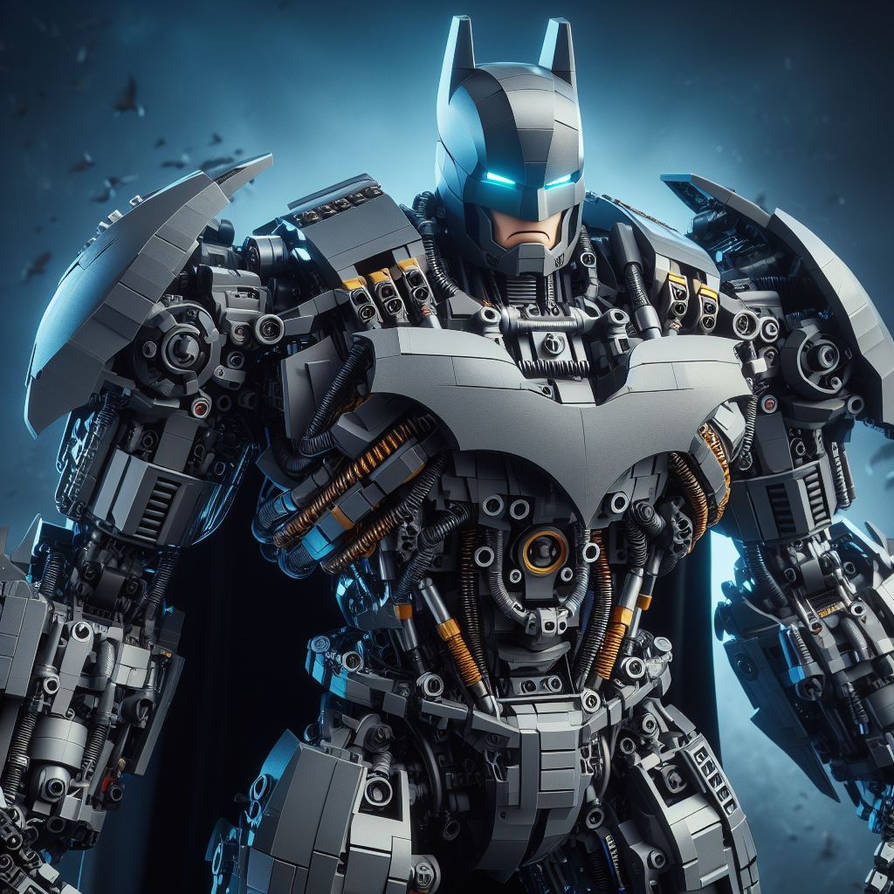Batman Batbot Lego Futuristic Batman Giant Batbot by Jesse220 on DeviantArt