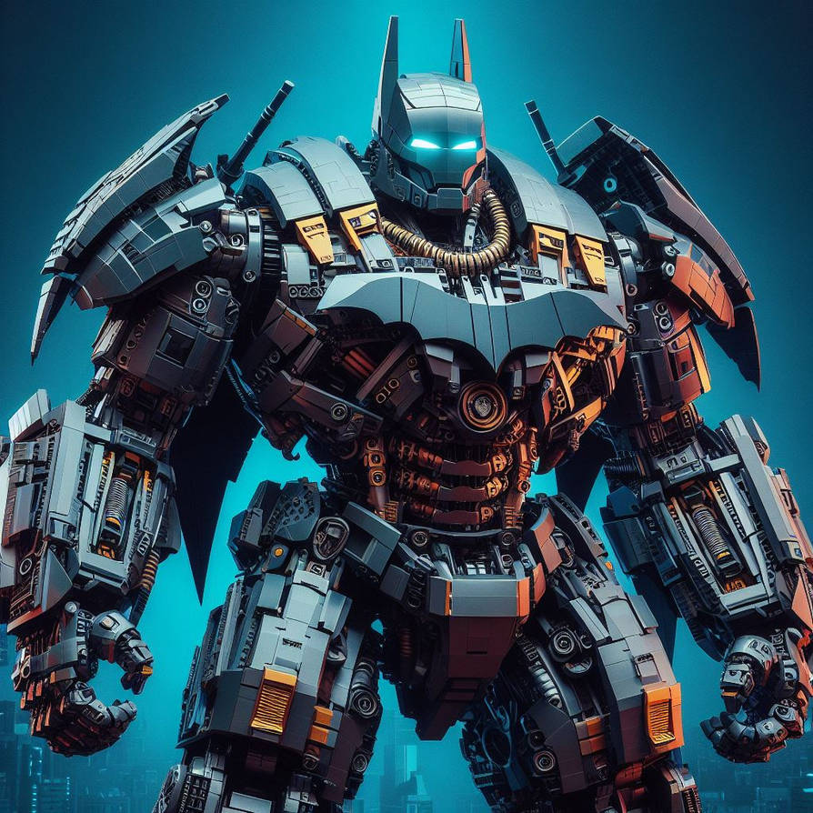 Batman Batbot Lego Futuristic Batman Giant Batbot 2 by Jesse220 on DeviantArt