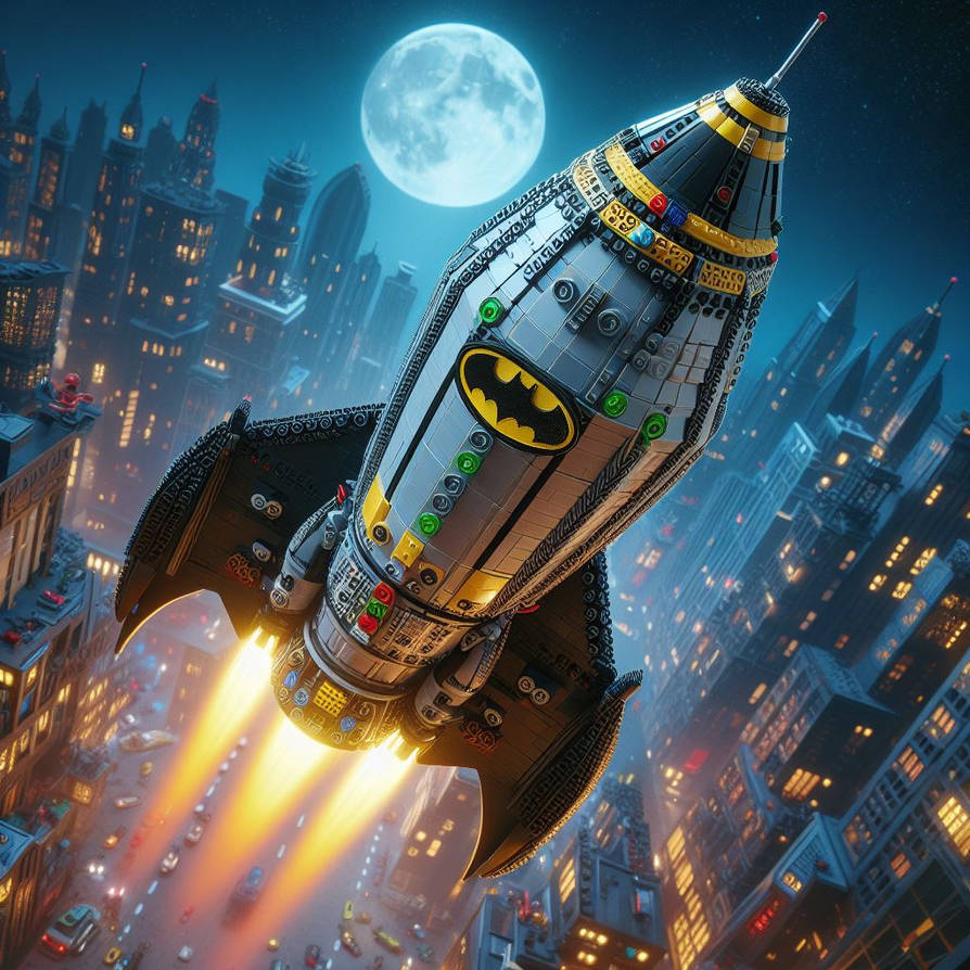 Lego batman Space Bat Rocket by Jesse220 on DeviantArt