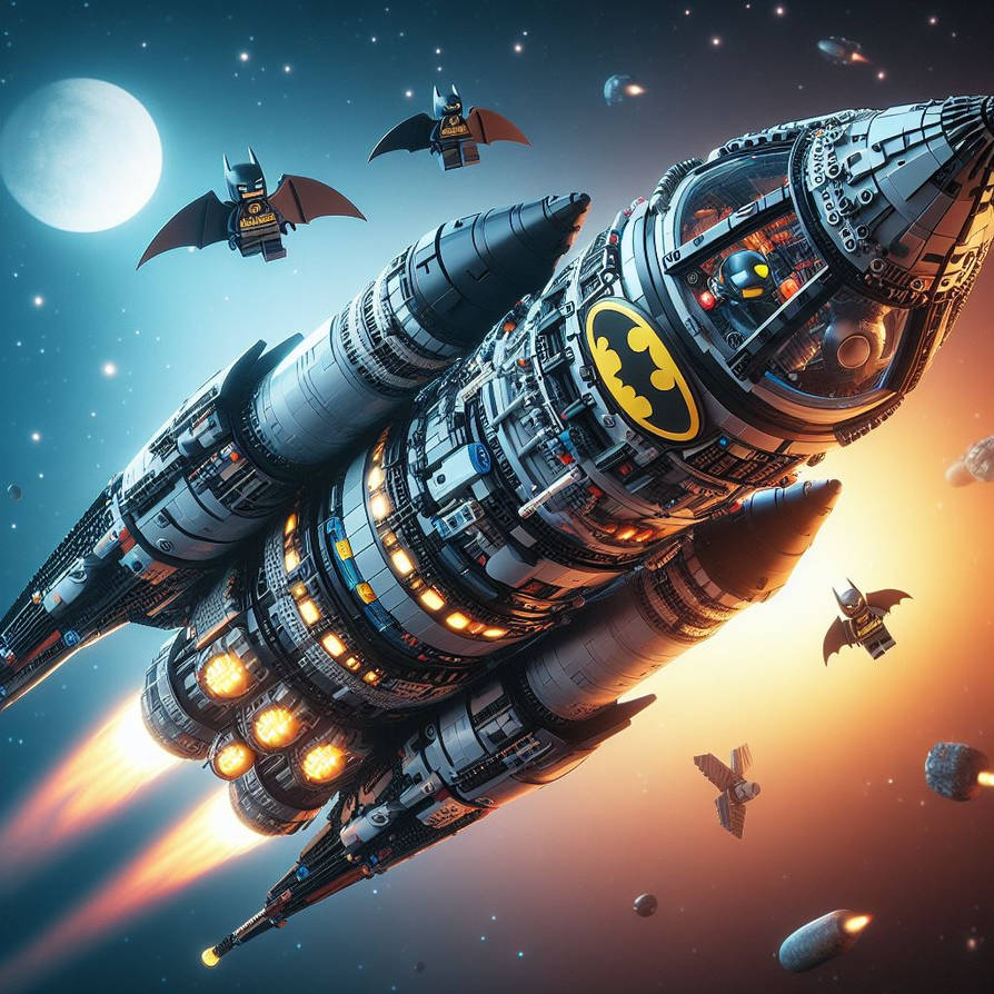 Lego batman Space Bat Rocket 2 by Jesse220 on DeviantArt