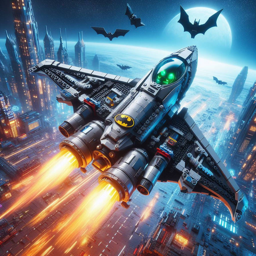 Lego Futuristic batman Space Bat Rocket 2 by Jesse220 on DeviantArt