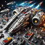 Lego Futuristic 2090s Spaceship set 2