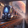 Futuristic 2090s Overwatch Mars Train 3