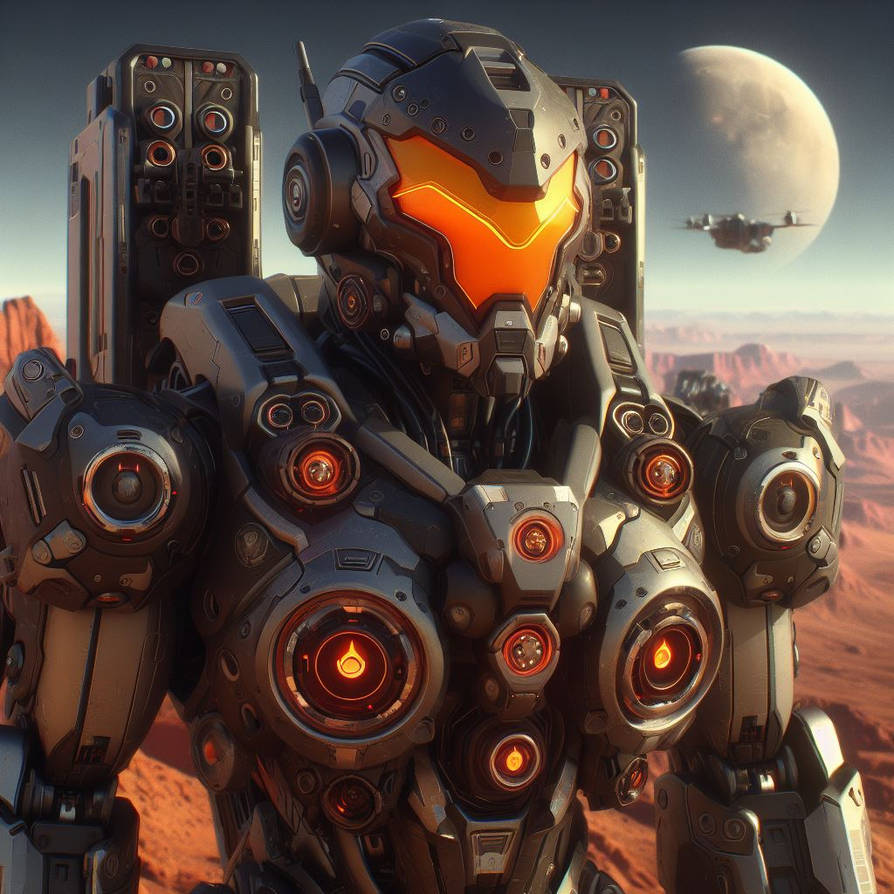 Mars Base Mech Overwatch Mars mech by Jesse220 on DeviantArt