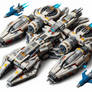 Lego Futuristic Space Ship Set