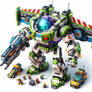 Lego Buzz Lightyear Space mech Set 2