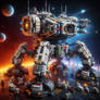 Lego Space Agents Space Mech Set 4