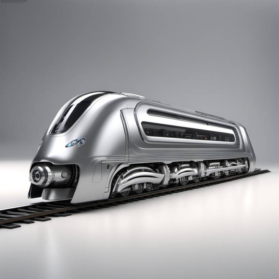 Fusion Train Engine Futuristic 2090s Fusion Turbine Locomotive 2 by Jesse220 on DeviantArt