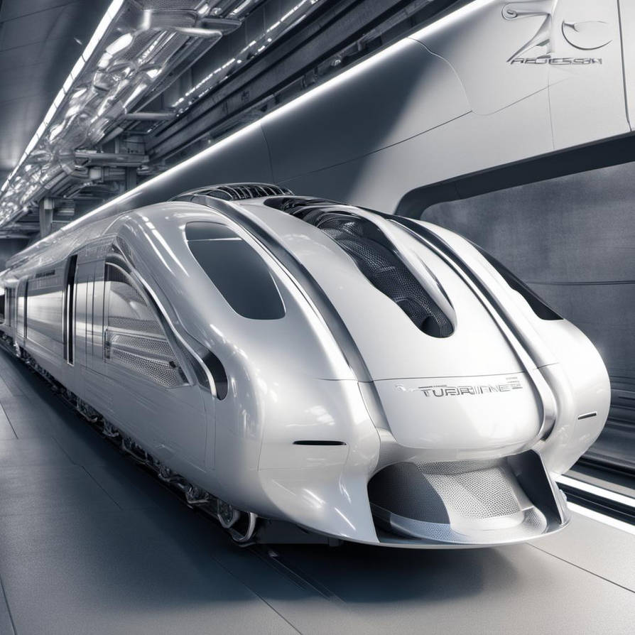 Fusion Train Engine Futuristic 2090s Fusion Turbine Locomotive by Jesse220 on DeviantArt