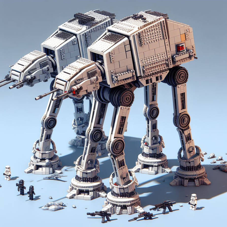 Lego First order Walker set 3 by Jesse220 on DeviantArt