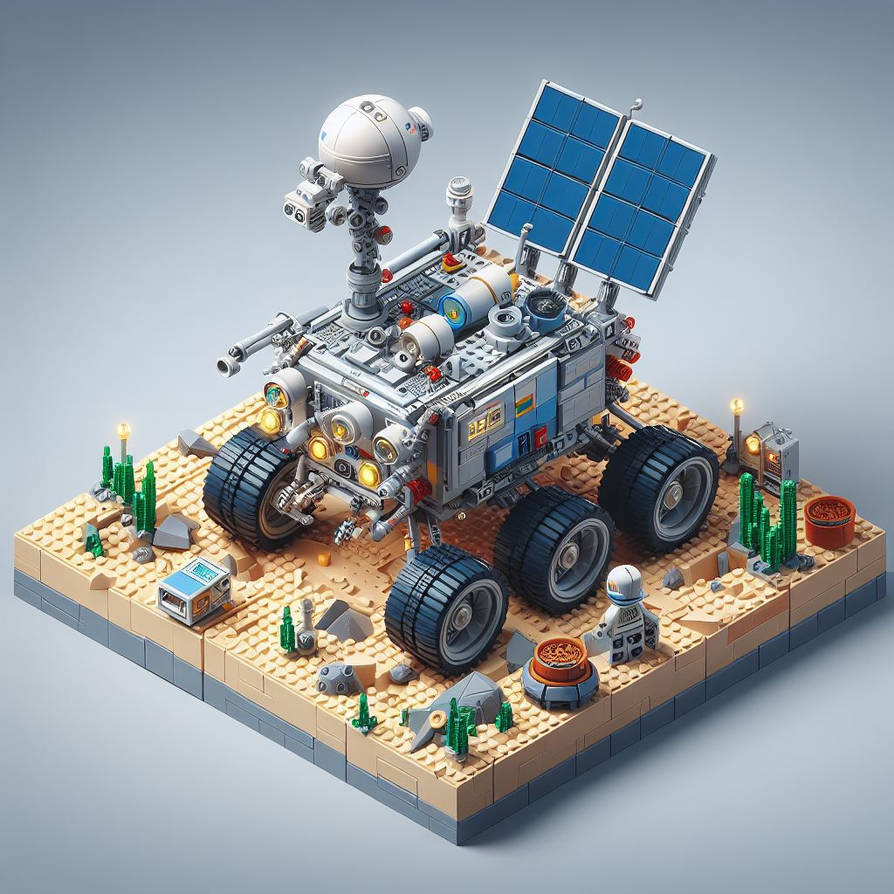 Lego Space exploration Rover set 4 by Jesse220 on DeviantArt