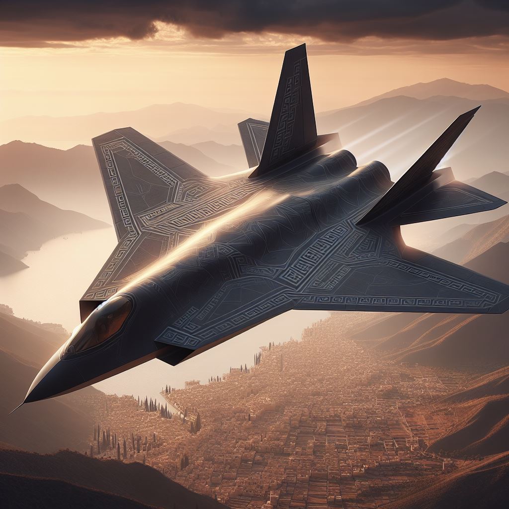 Ancient Greek Stealth Fighter Jet 2 by Jesse220 on DeviantArt