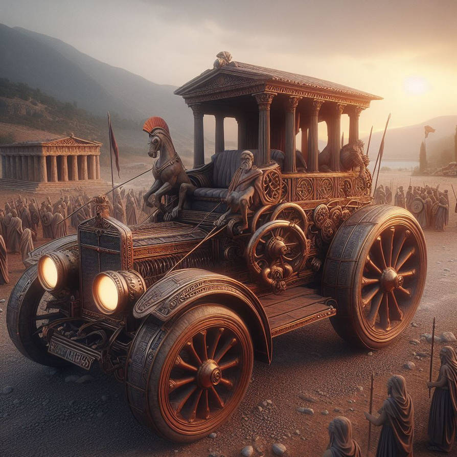 Greek Build Vehicles Ancient Greek car 3 by Jesse220 on DeviantArt