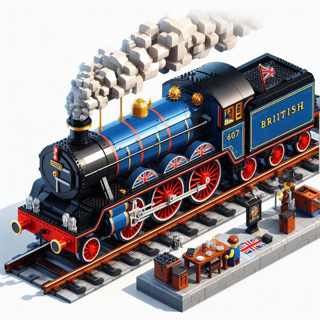 Steam Engine Custom Lego Lego British Steam locomotive 3 by Jesse220 on DeviantArt