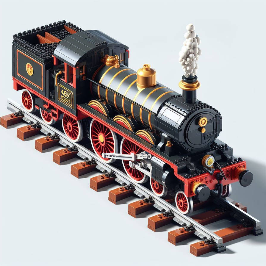 Lego British Steam locomotive 2 by Jesse220 on DeviantArt