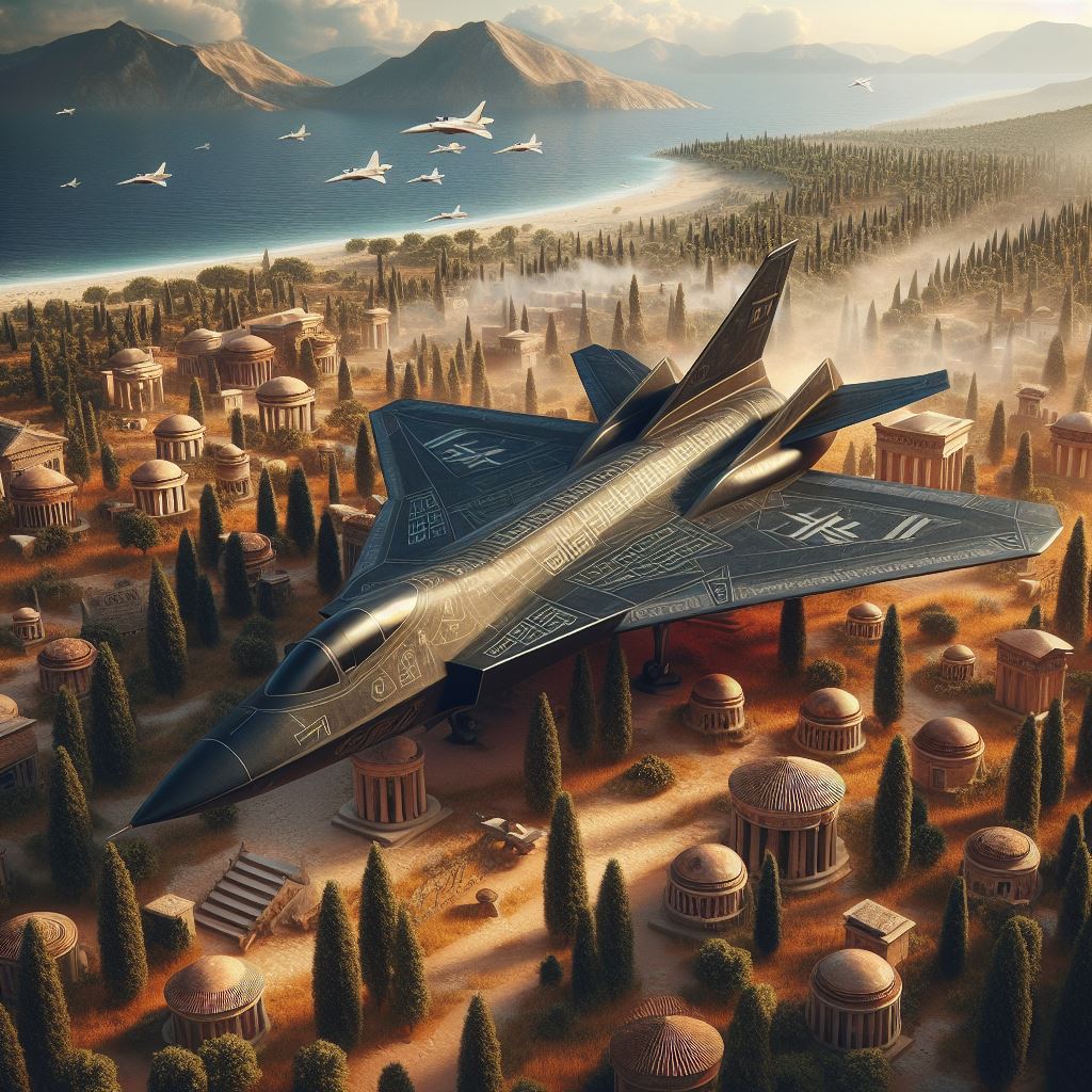 Ancient Greek Stealth ground attack jet by Jesse220 on DeviantArt