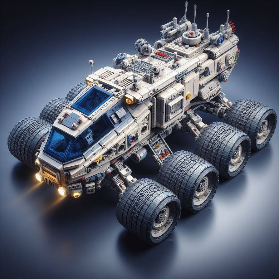 Lego SpaceX Futuristic 2100s Space Rover 3 by Jesse220 on DeviantArt