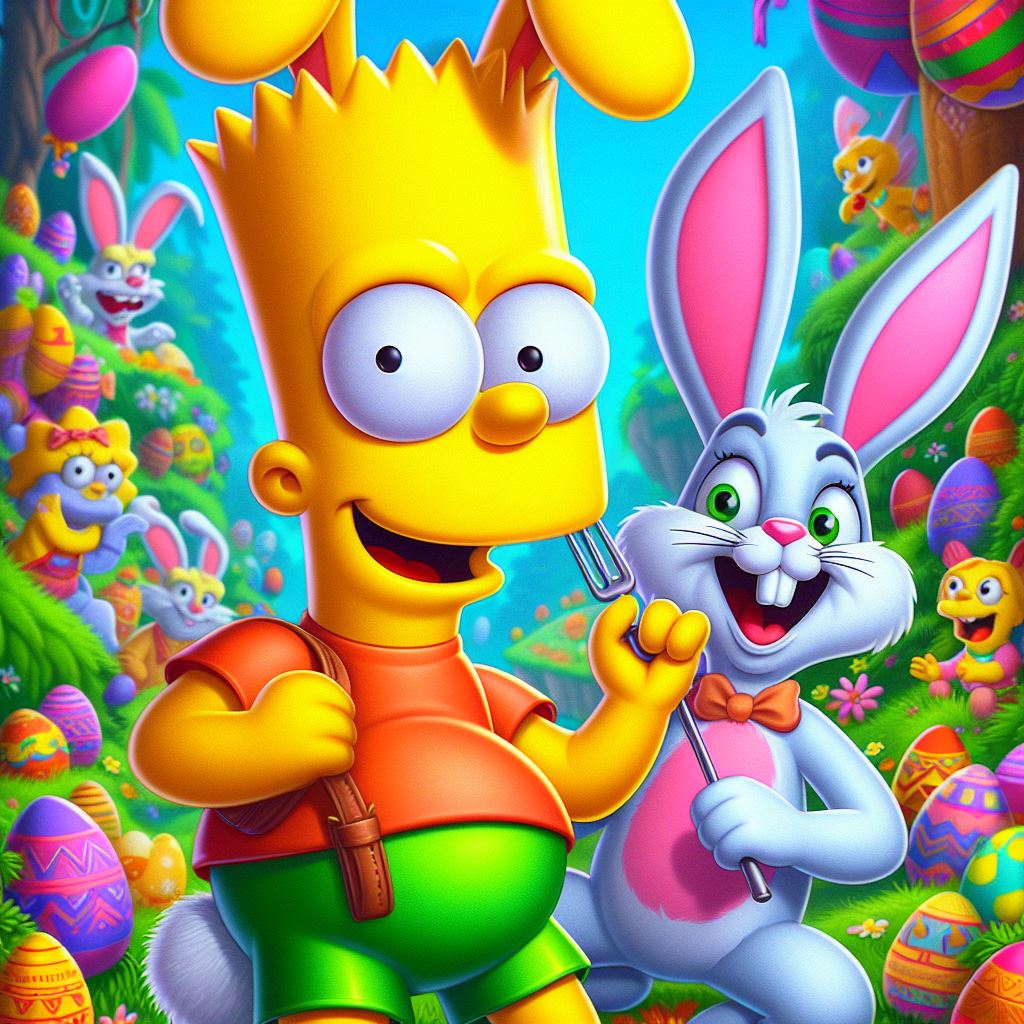Bart Simpson as the Easter Bunny 3 by Jesse220 on DeviantArt