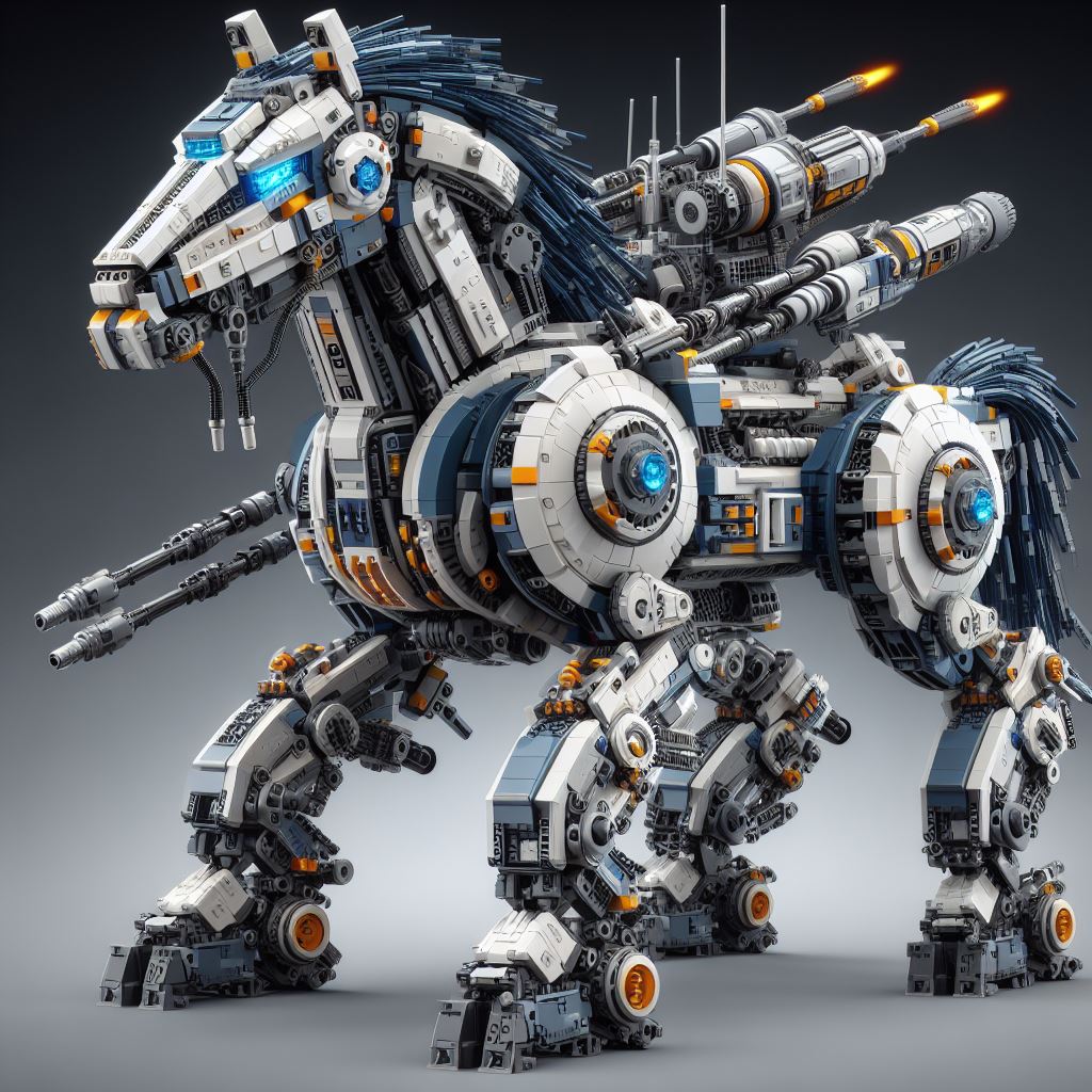 Lego Space Knights Space Horse Mech By Jesse220 On DeviantArt lego-space-knights-space-horse-mech-by-jesse220-on-deviantart