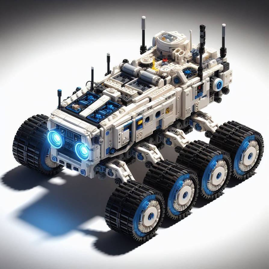 Lego Unitron Space Research Rover by Jesse220 on DeviantArt