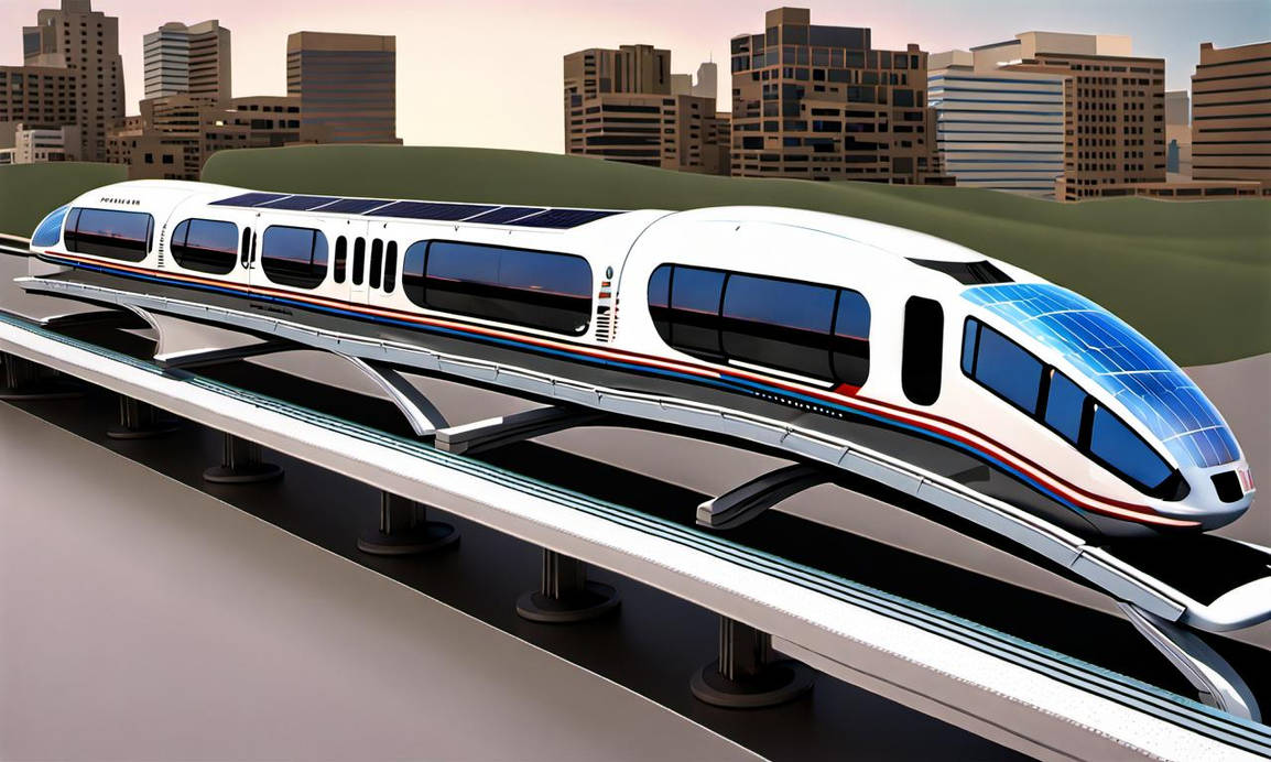 Futursitic 2100s Amtrak Solar Monorail Train by Jesse220 on DeviantArt