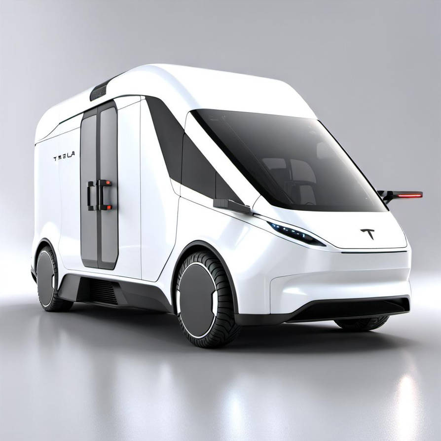 Cibervan Futuristic Tesla Cybervan 2 by Jesse220 on DeviantArt
