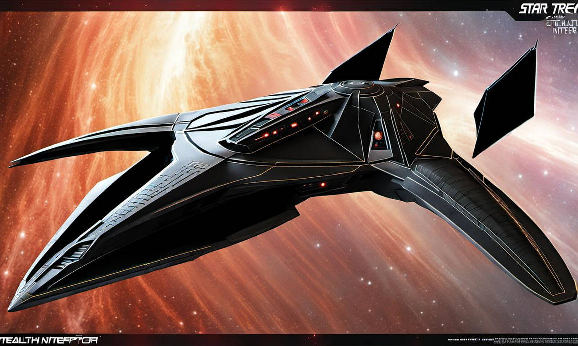 Star Trek Klingon Stealth Interceptor 2 by Jesse220 on DeviantArt
