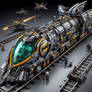 Lego Batman Futuristic 2100s Space Bat train