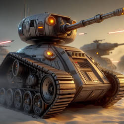 Star Wars New Republic Droid Tank 4