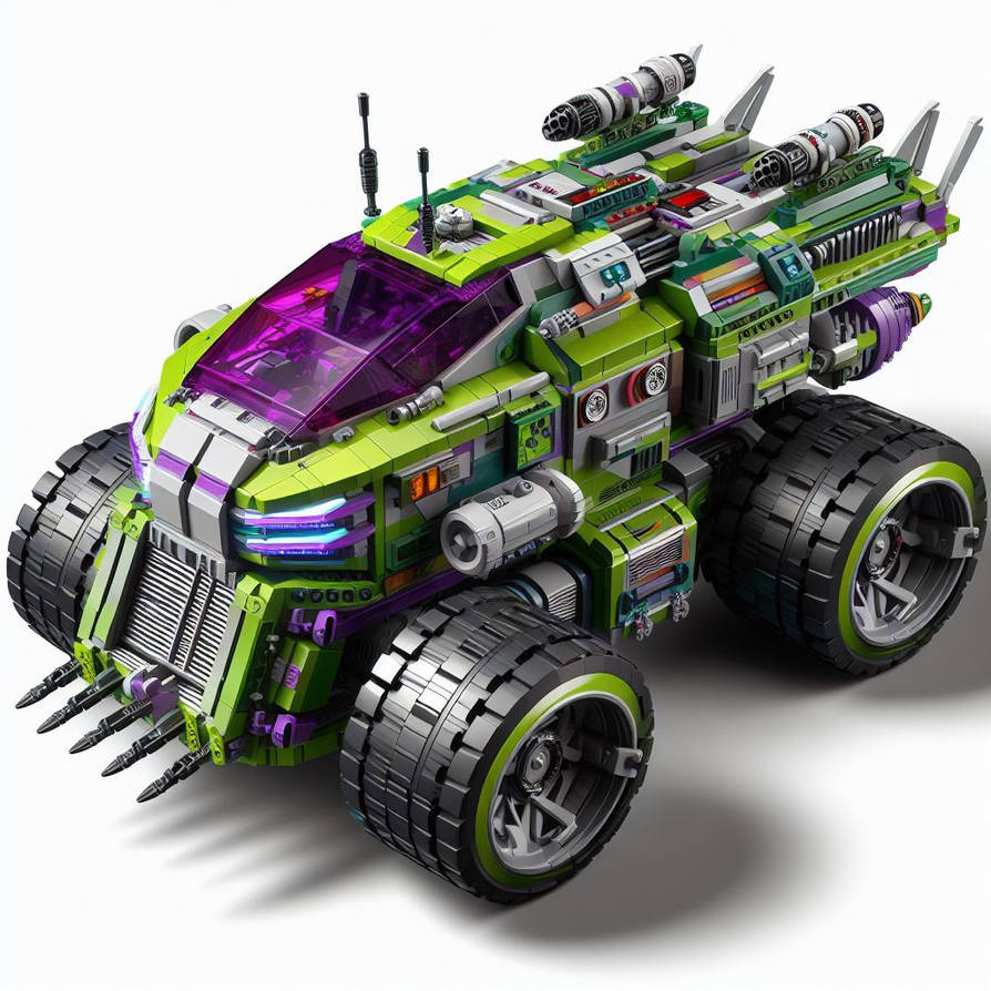 Lego DC Futuristic Lex Luthor's Space Rover by Jesse220 on DeviantArt