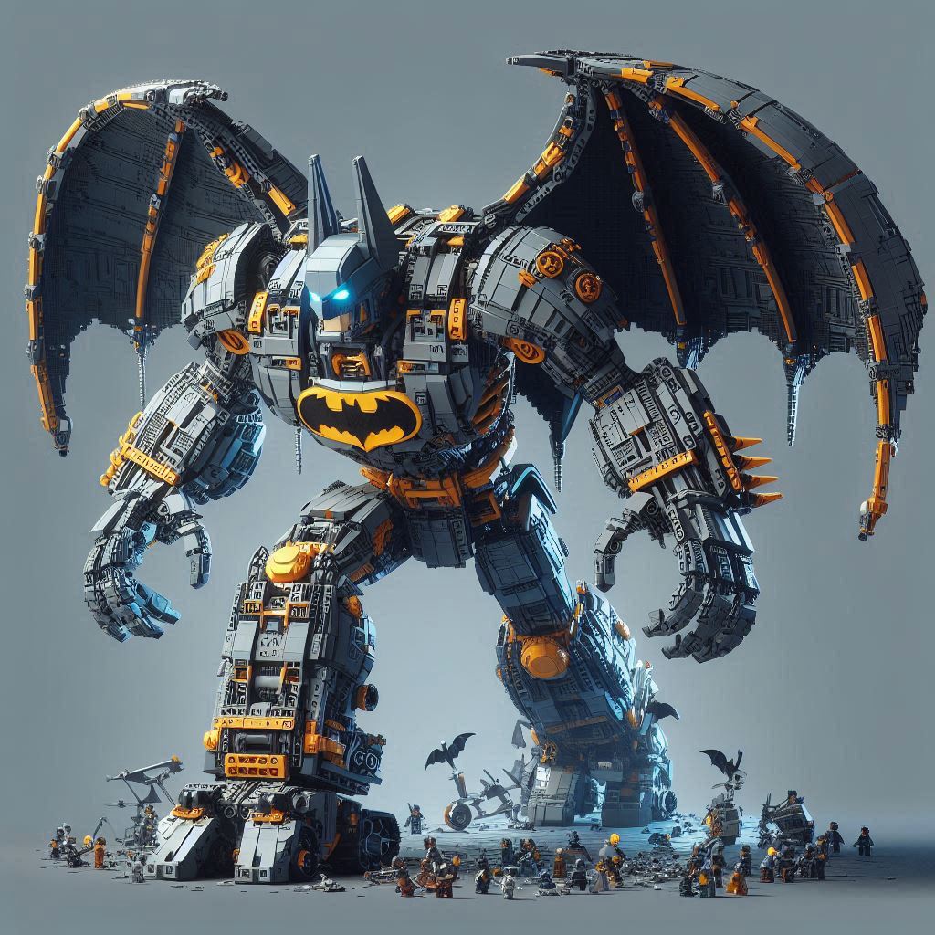 Batman Batbot Lego DreamZzz Batman Giant Bat Bot 2 by Jesse220 on DeviantArt