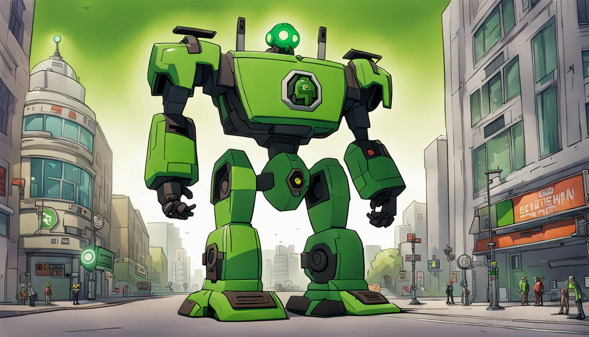 Ben Tennyson's Giant Mech 2 by Jesse220 on DeviantArt