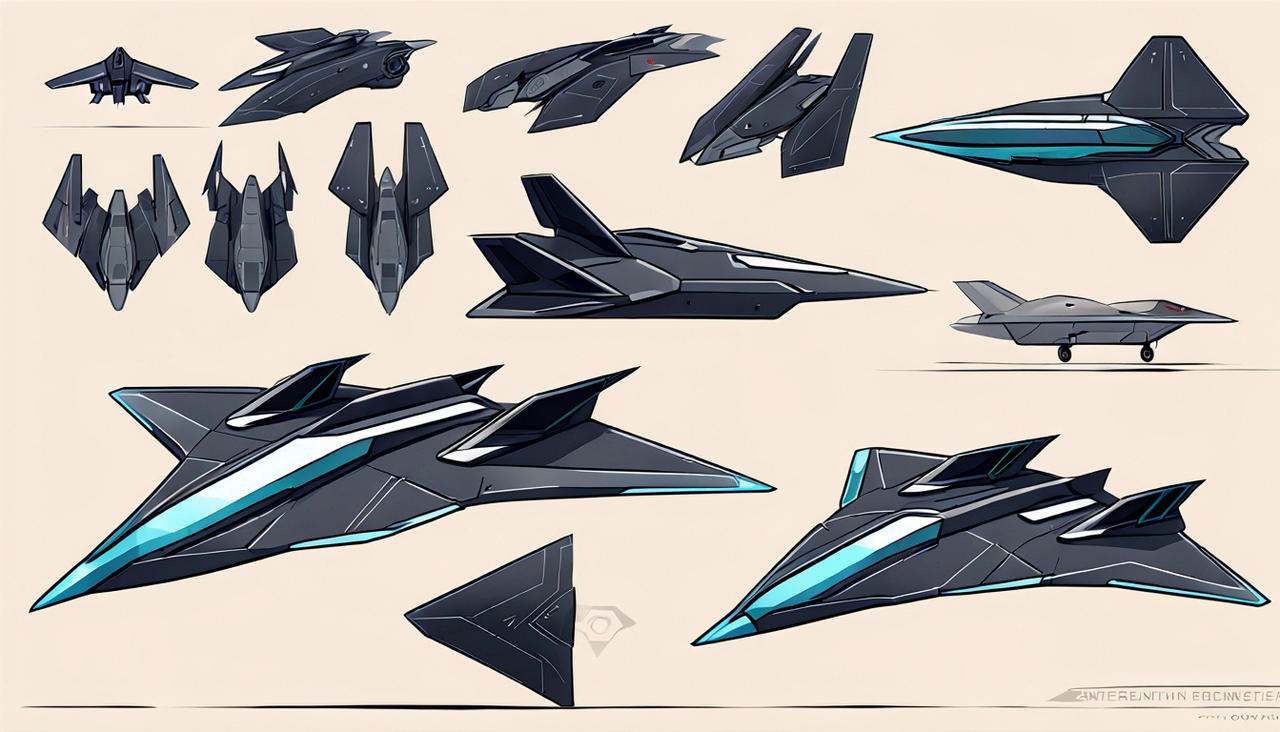 Futuristic Stealth Fighter Jet by Jesse220 on DeviantArt