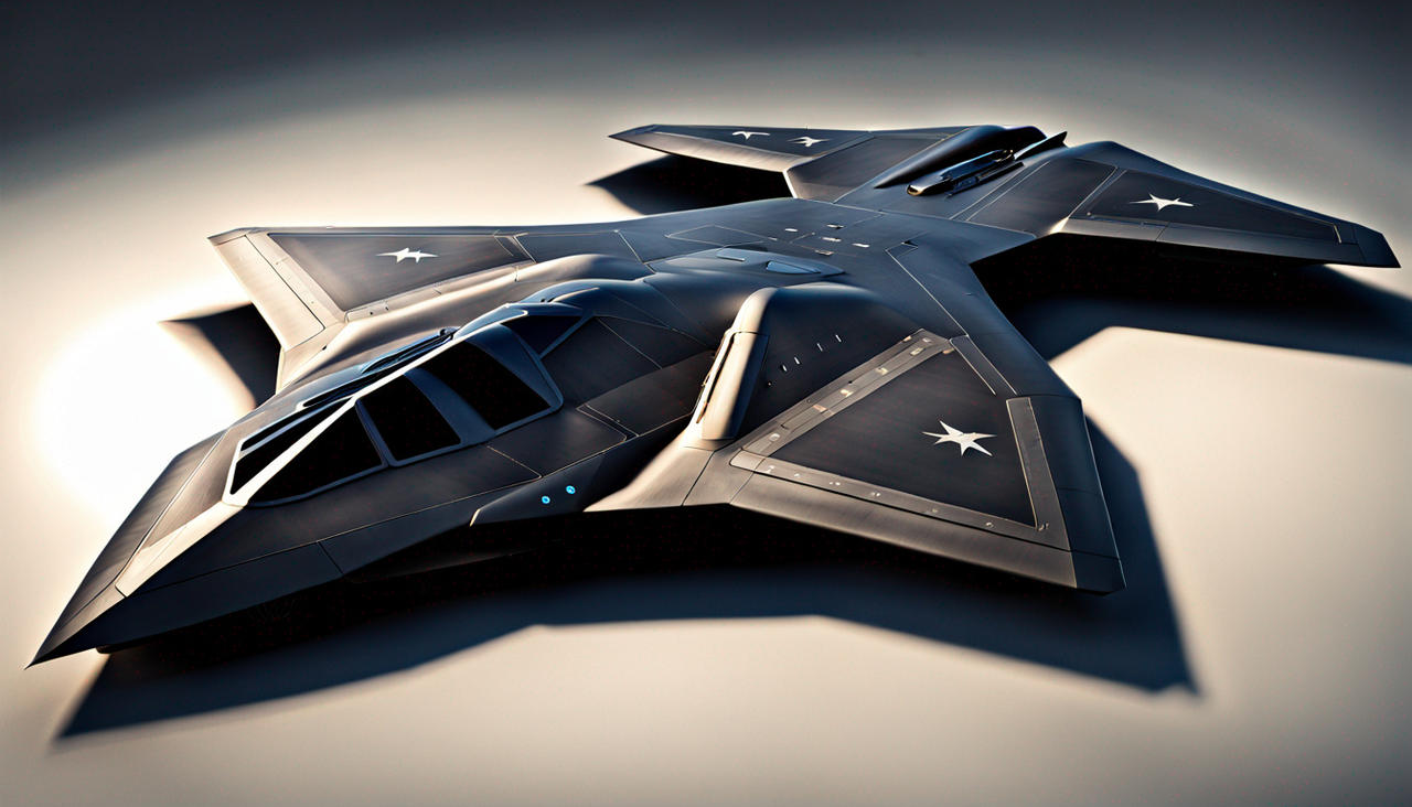 Futuristic US Stealth Bomber Jet by Jesse220 on DeviantArt