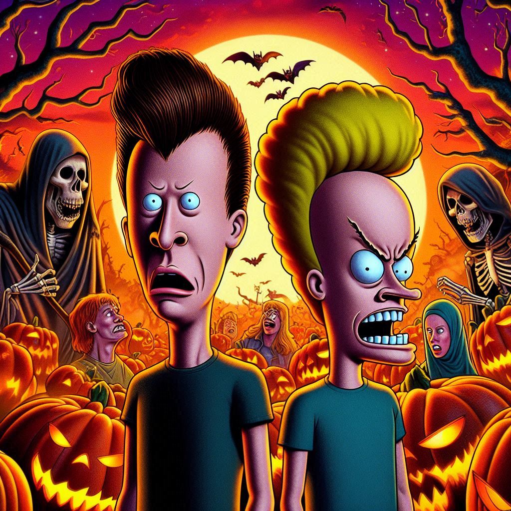 Butthead Robe Beavis and Butthead do Halloween movie poster 2 by Jesse220 on DeviantArt