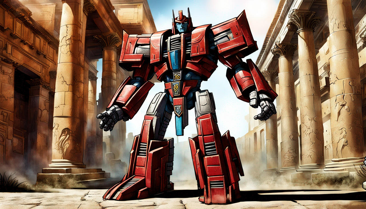 Cybertronian in ancient Rome 3 by Jesse220 on DeviantArt