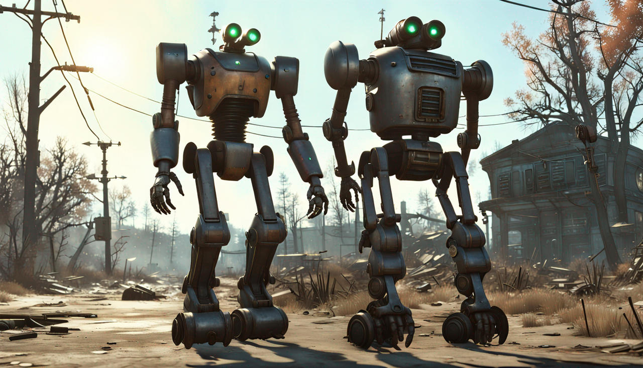 Fallout 4 Robot by Jesse220 on DeviantArt