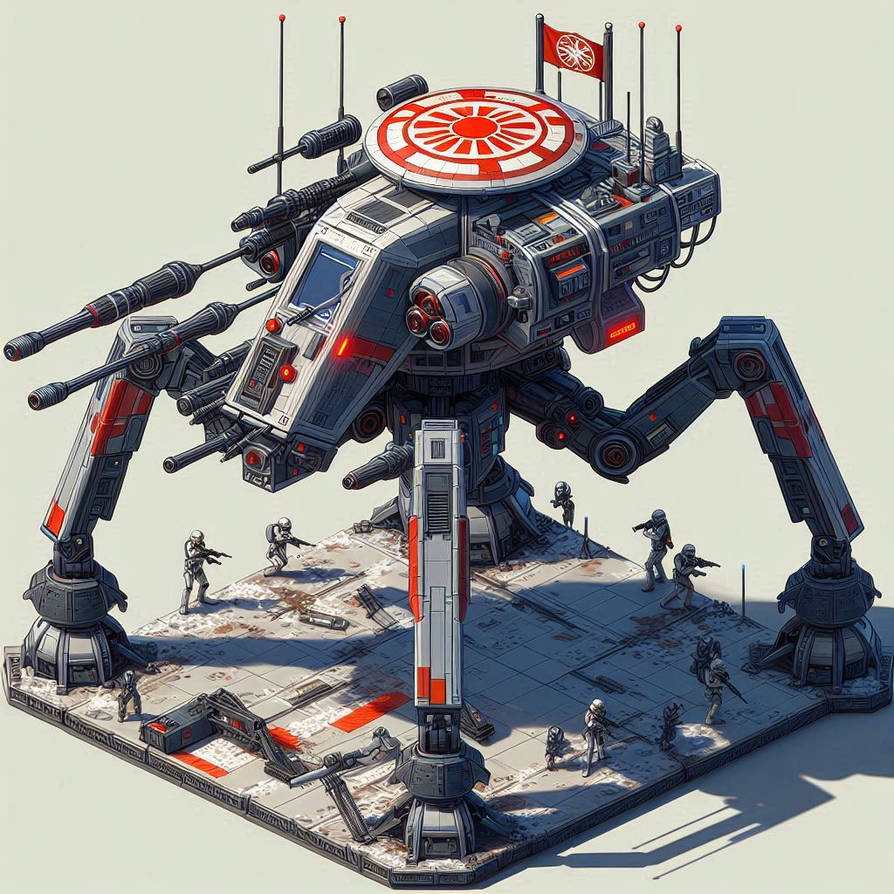 Star Wars First Order Spider Walker by Jesse220 on DeviantArt