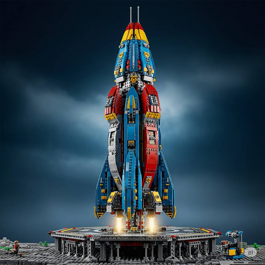 Lego Futuristic Rocket Ship By Jesse220 On DeviantArt lego-futuristic-rocket-ship-by-jesse220-on-deviantart