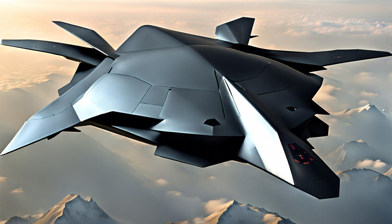 Futuristic Stealth Bomber jet 3 by Jesse220 on DeviantArt