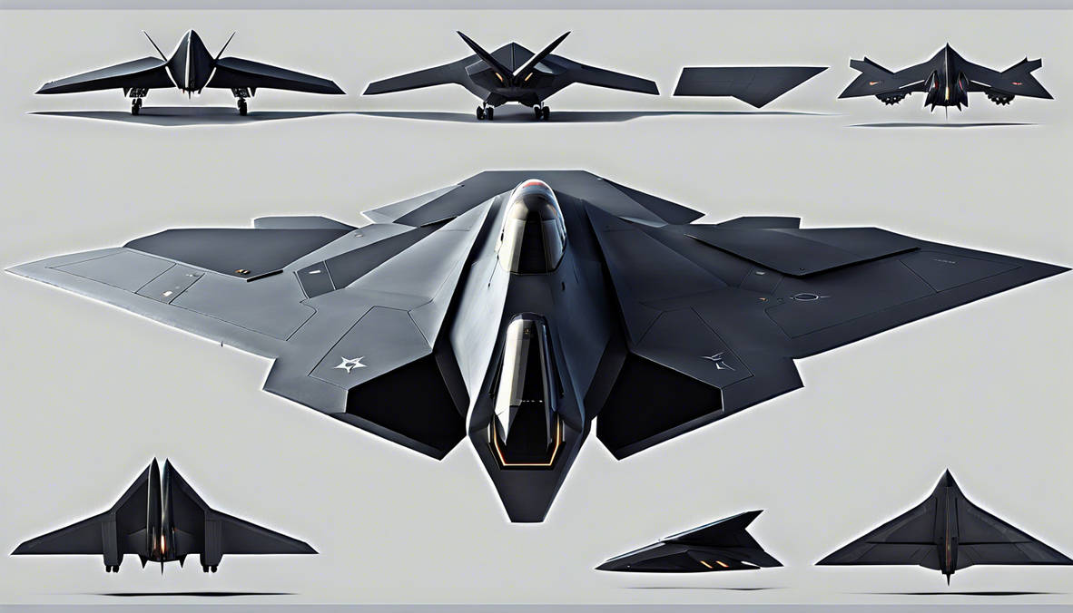 Futuristic Stealth Bomber jet 2 by Jesse220 on DeviantArt