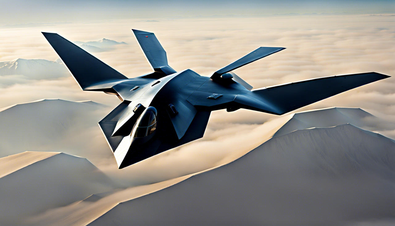 Futuristic Stealth Bomber jet by Jesse220 on DeviantArt