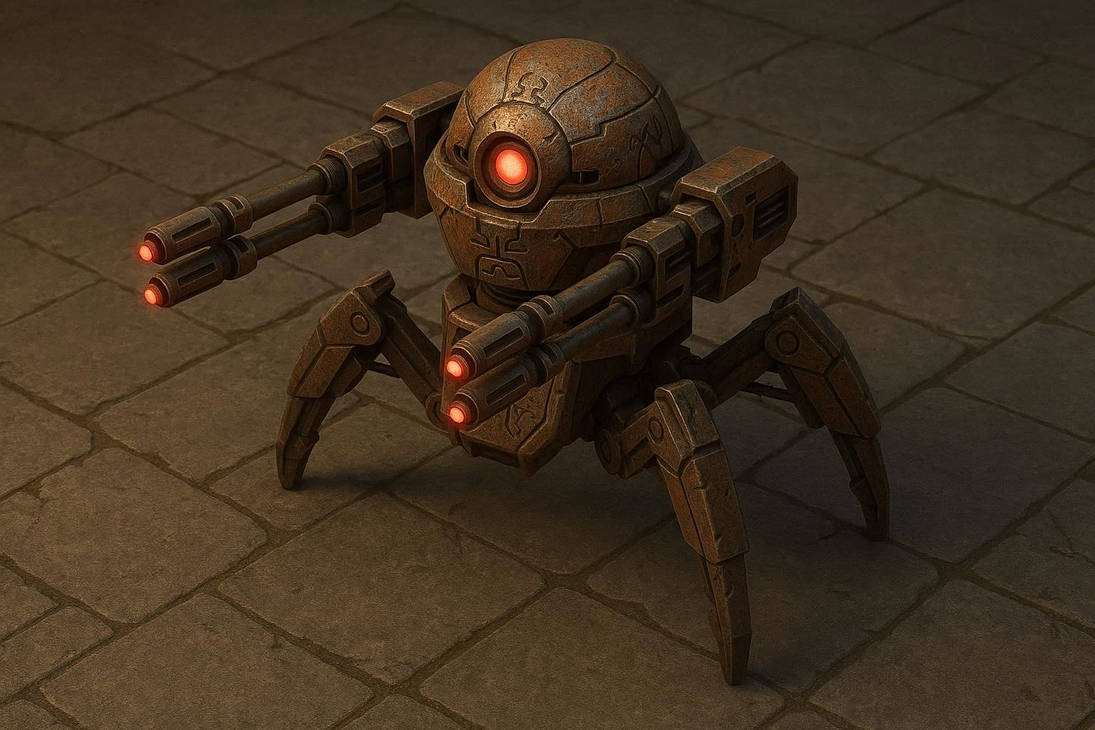 Tab Racotan Star Wars ancient Rakatan attack droid by Jesse220 on DeviantArt