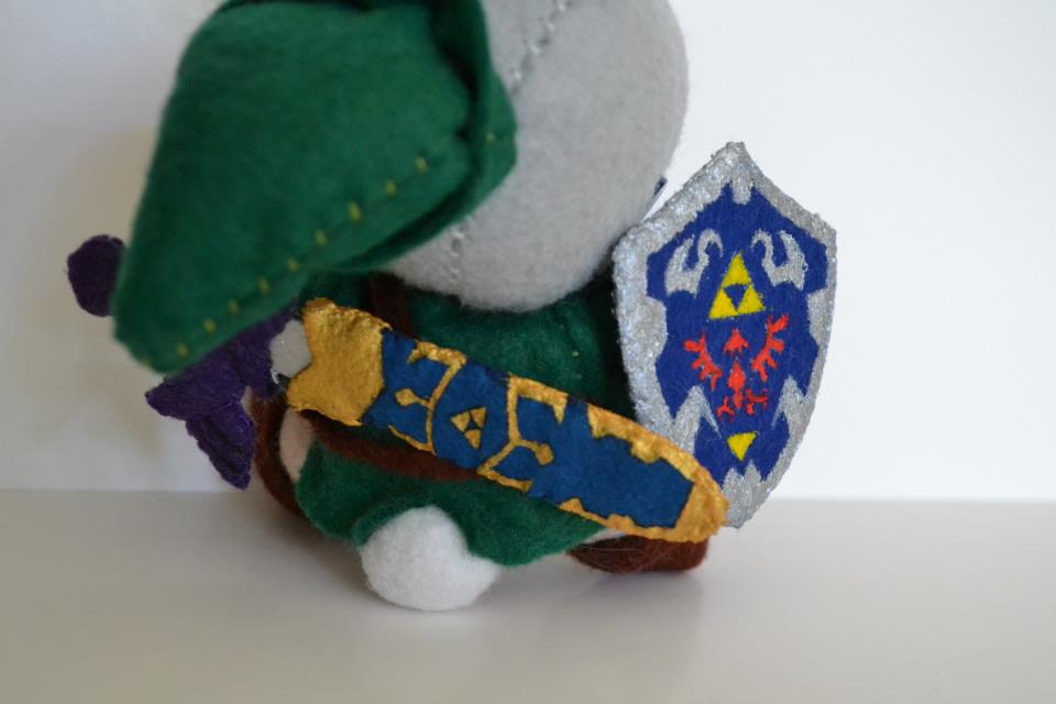 Back of Link Bunny (detail)