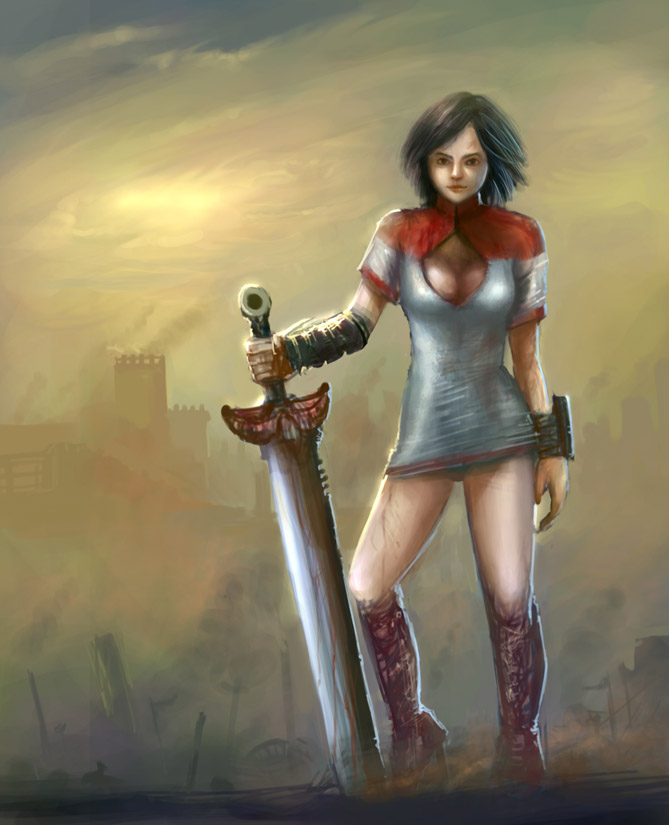 Female warrior