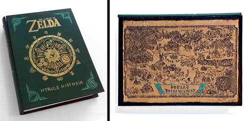 The Legend of Zelda hideaway book box by RFabiano