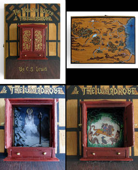 The Lion, the Witch and the Wardrobe 3D book box