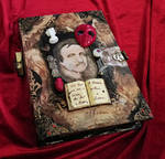 Edgar Allen Poe - hideaway book box by RFabiano