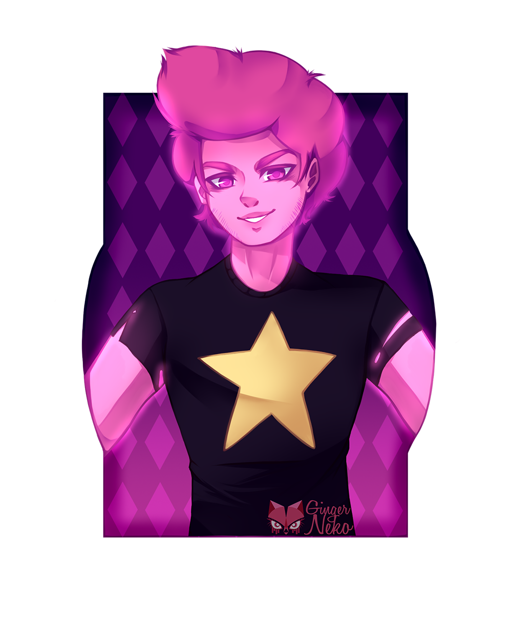 Pink Steven Render Pink Steven Fanart - Ginger Doll by Ginger-Doll-Art on DeviantArt