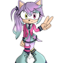 Hedgehog oc girl